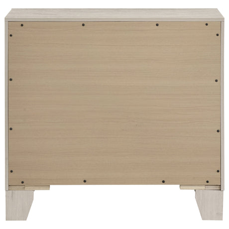 Farre Washed Grey 2-drawer Nightstand Bedside Table by Coaster at Eve Furniture