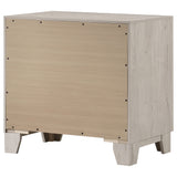 Farre Washed Grey 2-drawer Nightstand Bedside Table by Coaster at Eve Furniture