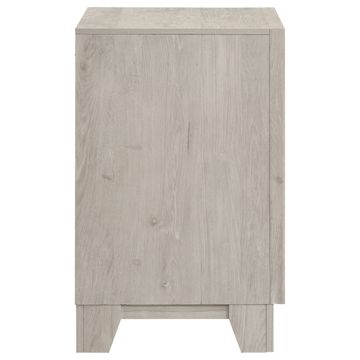 Farre Washed Grey 2-drawer Nightstand Bedside Table by Coaster at Eve Furniture