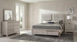 Farre Washed Grey 4-Piece Eastern King Bedroom Set by Coaster at Eve Furniture