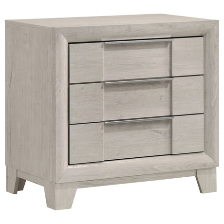Farre Washed Grey 4-Piece Queen Bedroom Set by Coaster at Eve Furniture