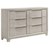 Farre Washed Grey 4-piece Queen Bedroom Set by Coaster at Eve Furniture