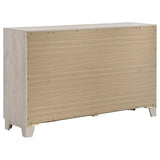Farre Washed Grey 4-Piece Queen Bedroom Set by Coaster at Eve Furniture
