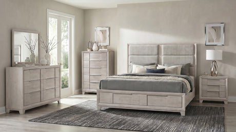 Farre Washed Grey 5-drawer Chest of Drawers by Coaster at Eve Furniture