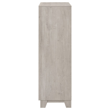 Farre Washed Grey 5-drawer Chest of Drawers by Coaster at Eve Furniture