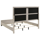 Farre Washed Grey 5-Piece Eastern King Bedroom Set by Coaster at Eve Furniture