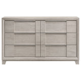 Farre Washed Grey 6-drawer Dresser by Coaster at Eve Furniture