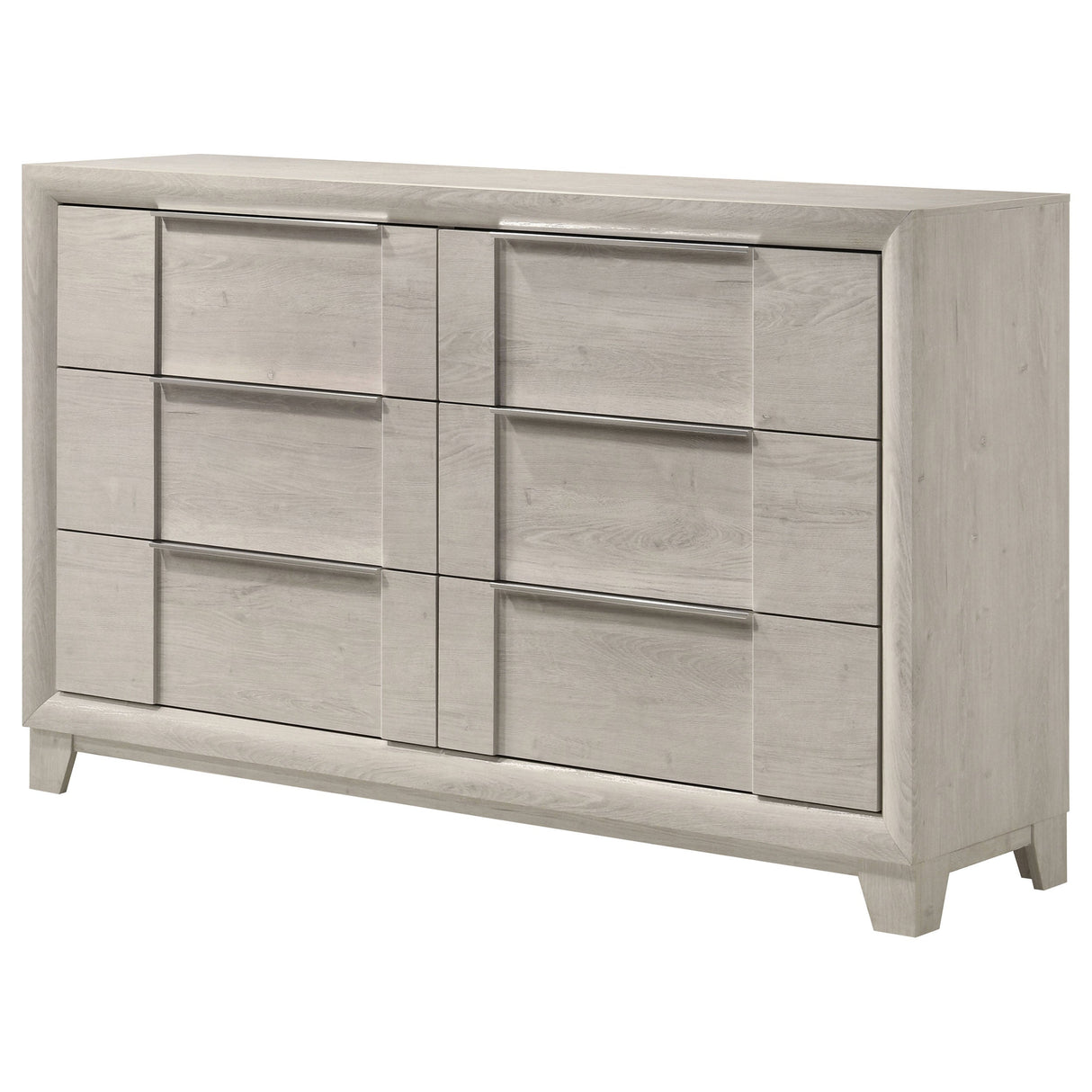 Farre Washed Grey 6-drawer Dresser by Coaster at Eve Furniture