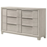 Farre Washed Grey 6-drawer Dresser by Coaster at Eve Furniture