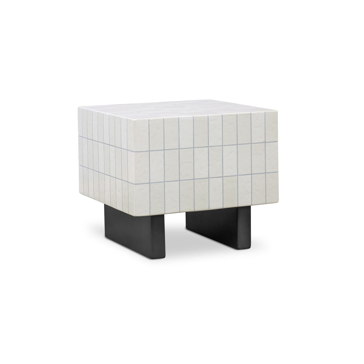 Farren Cream Outdoor Side Table by Moe's Home at Eve Furniture