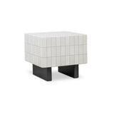 Farren Cream Outdoor Side Table by Moe's Home at Eve Furniture