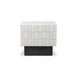 Farren Cream Outdoor Side Table by Moe's Home at Eve Furniture