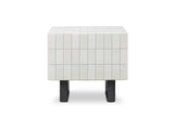 Farren Cream Outdoor Side Table