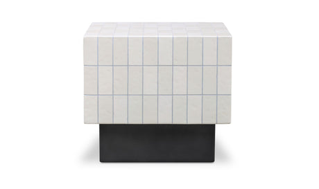 Farren Outdoor Side Table Cream by Moe's Home at Eve Furniture