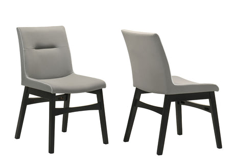 Farrin Black 7-Piece Dining Room Set by New Era Innovations at Eve Furniture