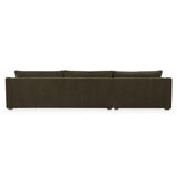 Farrow Cedar Green Left Sectional by Moe's Home at Eve Furniture