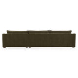 Farrow Cedar Green Right Sectional by Moe's Home at Eve Furniture
