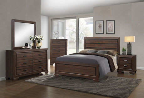 Farrow Chocolate Bedroom Mirror (Mirror Only) by Crown Mark at Eve Furniture