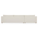 Farrow Flecked Oat Left Sectional by Moe's Home at Eve Furniture