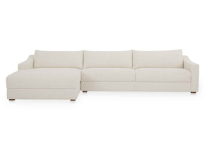 Farrow Flecked Oat Left Sectional by Moe's Home at Eve Furniture