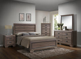 Farrow Grayish Brown Bedroom Mirror (Mirror Only) by Crown Mark at Eve Furniture