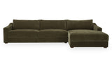 Farrow Sectional Cedar Green by Moe's Home at Eve Furniture