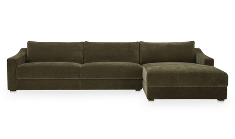 Farrow Sectional Cedar Green by Moe's Home at Eve Furniture