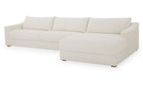 Farrow Sectional Flecked Oat by Moe's Home at Eve Furniture