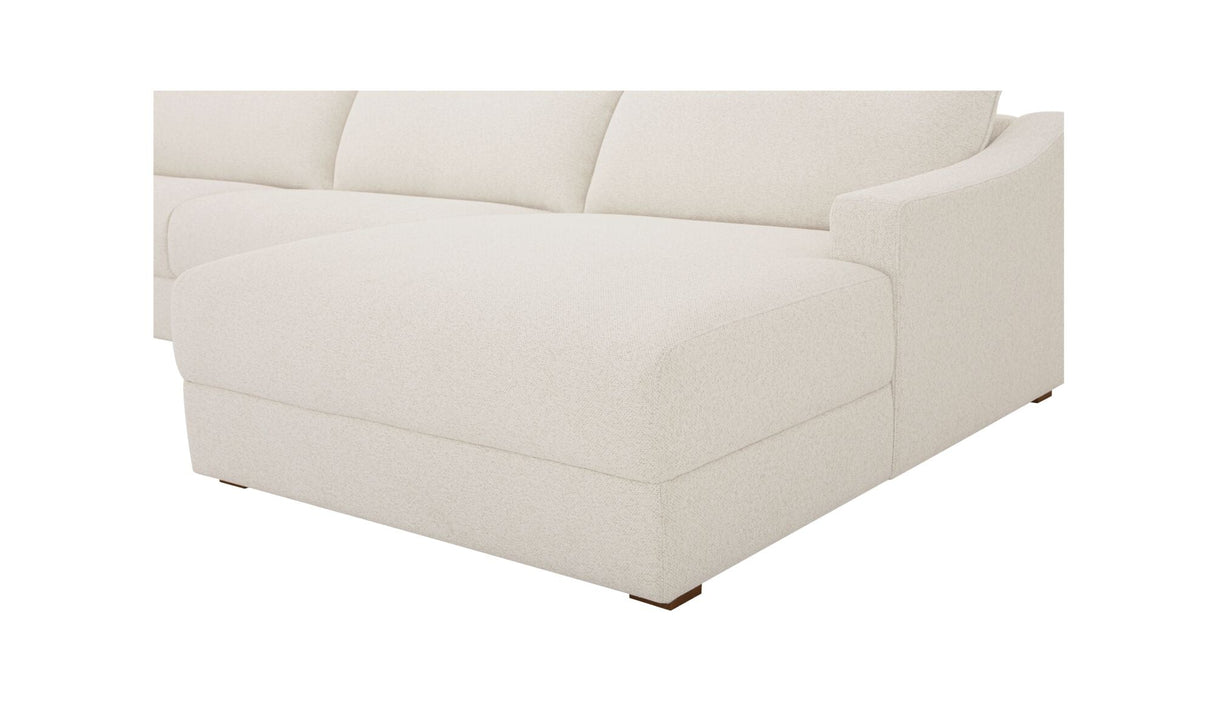 Farrow Sectional Flecked Oat by Moe's Home at Eve Furniture