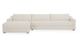 Farrow Sectional Flecked Oat by Moe's Home at Eve Furniture