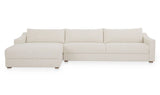 Farrow Sectional Flecked Oat by Moe's Home at Eve Furniture