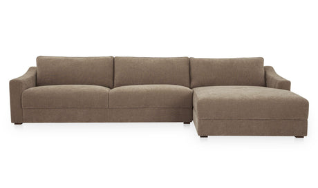 Farrow Sectional Taupe by Moe's Home at Eve Furniture