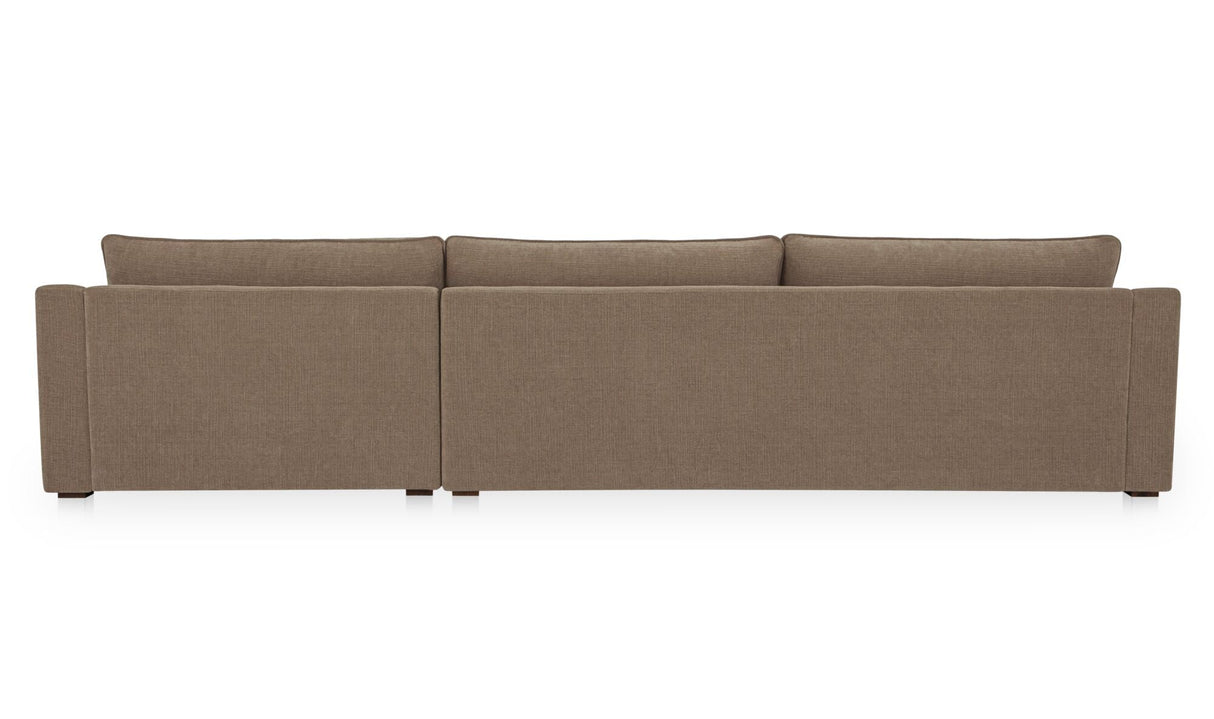 Farrow Sectional Taupe by Moe's Home at Eve Furniture