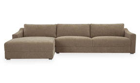 Farrow Sectional Taupe by Moe's Home at Eve Furniture