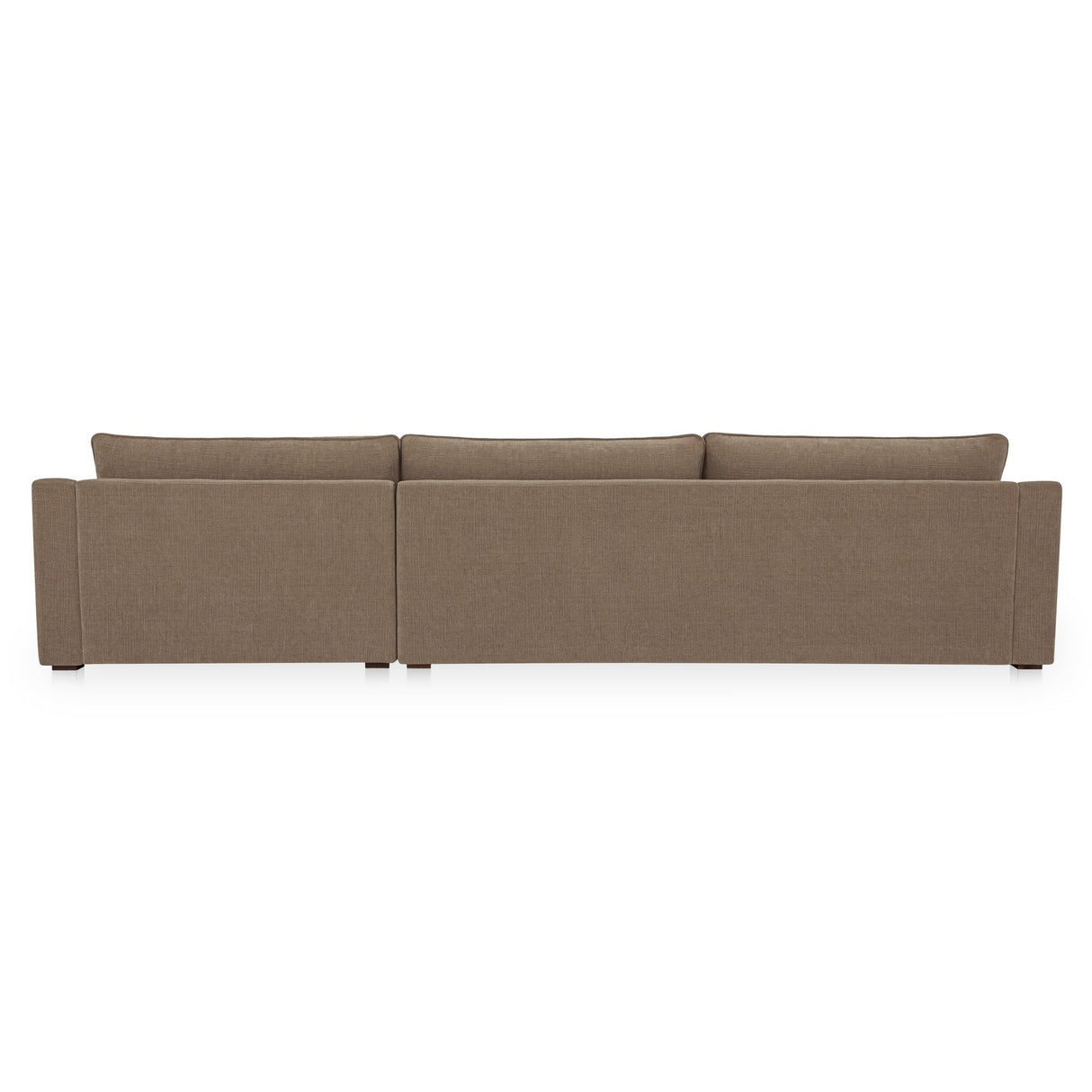 Farrow Taupe Right Sectional by Moe's Home at Eve Furniture