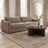 Farrow Taupe Sofa by Moe's Home at Eve Furniture