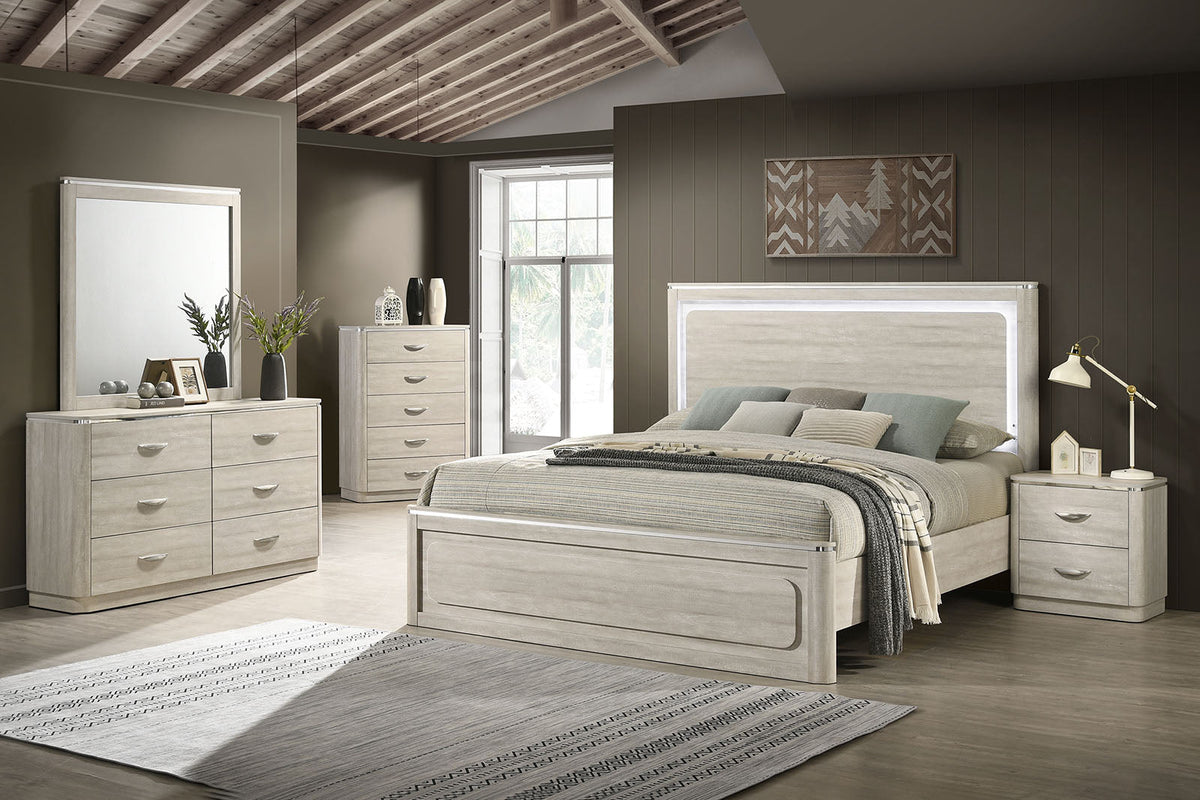 Farsund Dusty Gray Dresser by Furniture of America at Eve Furniture