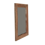 Aspen 43" Mirror Frame in Smoked Acacia by Home Trends & Design at Eve Furniture