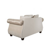 Fasciano Beige Tan 2- Piece Living Room Set by Furniture of America at Eve Furniture