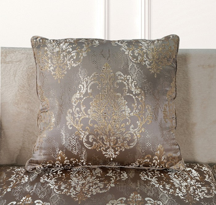 Fasciano Beige Tan Loveseat by Furniture of America at Eve Furniture