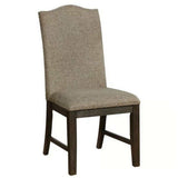 Faulk Espresso & Warm Gray 7-PieceDining Room Set by Furniture of America at Eve Furniture