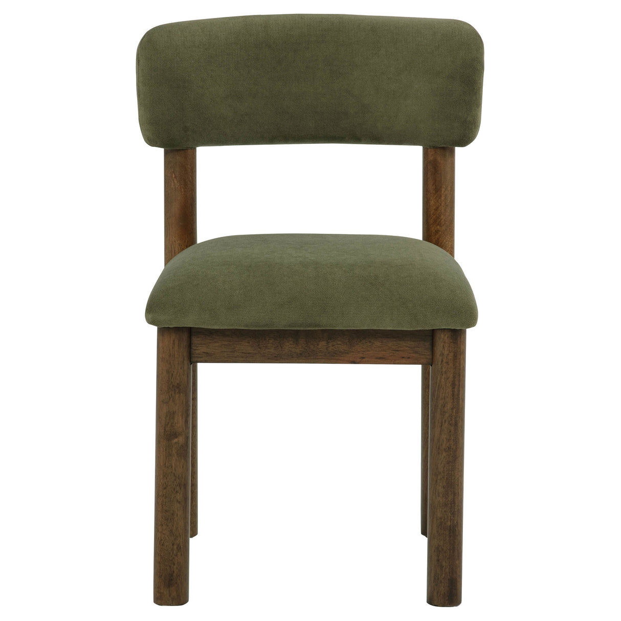 Faulkner Moss Green Upholstered Dining Side Chair (Set Of 2) by Coaster at Eve Furniture
