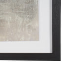 Fault Geometry II by Mercana Studio Hand-Embellished Textured Framed Artwork Matted under Glass by Mercana at Eve Furniture