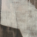 Fault Geometry II by Mercana Studio Hand-Embellished Textured Framed Artwork Matted under Glass by Mercana at Eve Furniture