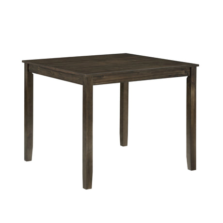 Faust Charcoal Brown 5-Piece Dining Set by Homelegance at Eve Furniture