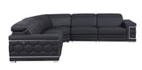 Favo Black 4-Piece Sectional by New Era Innovations at Eve Furniture
