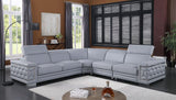 Favo Light Blue 4-Piece Sectional by New Era Innovations at Eve Furniture