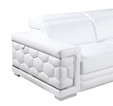 Favo White 4-Piece Sectional by New Era Innovations at Eve Furniture