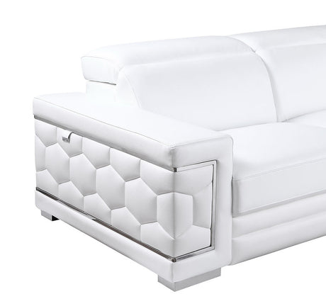 Favo White 4-Piece Sectional by New Era Innovations at Eve Furniture