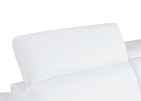 Favo White 4-Piece Sectional by New Era Innovations at Eve Furniture